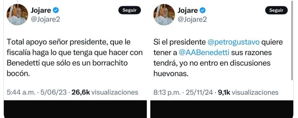 Como les parece la arrimada tan hpta que se pegan los petristas?