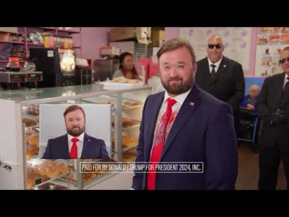 JD Vance ordering a donut (from Jimmy Kimmel Live)