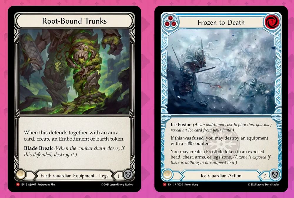 New legs and ice blue