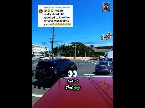 20% Don't know, 80% Don't Care 👀🫣🤷‍♂️#shorts #shortvideo #truckdriver #dashcam #commentary #NJ #LBI