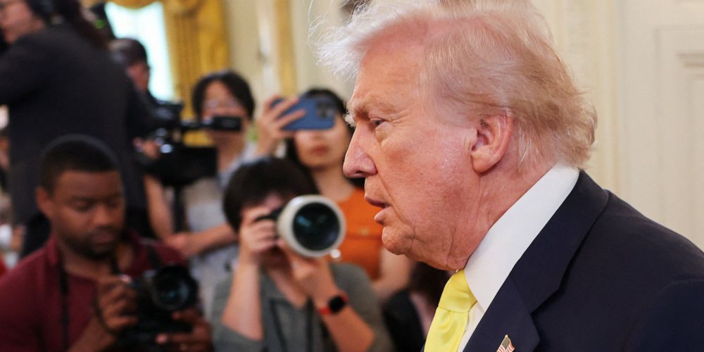 President Donald Trump held an event at the White House today with an economist in which they both insisted that his firing of the United States' top economic statistician was justified. But several e...