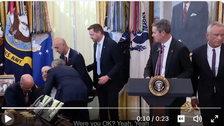 RFK Jr, exiting stage left