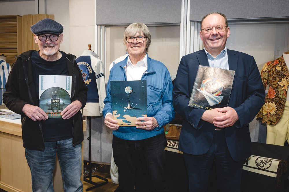 (L-R) Martin Smith, Dave Scott-Morgan, Stephen Maddock