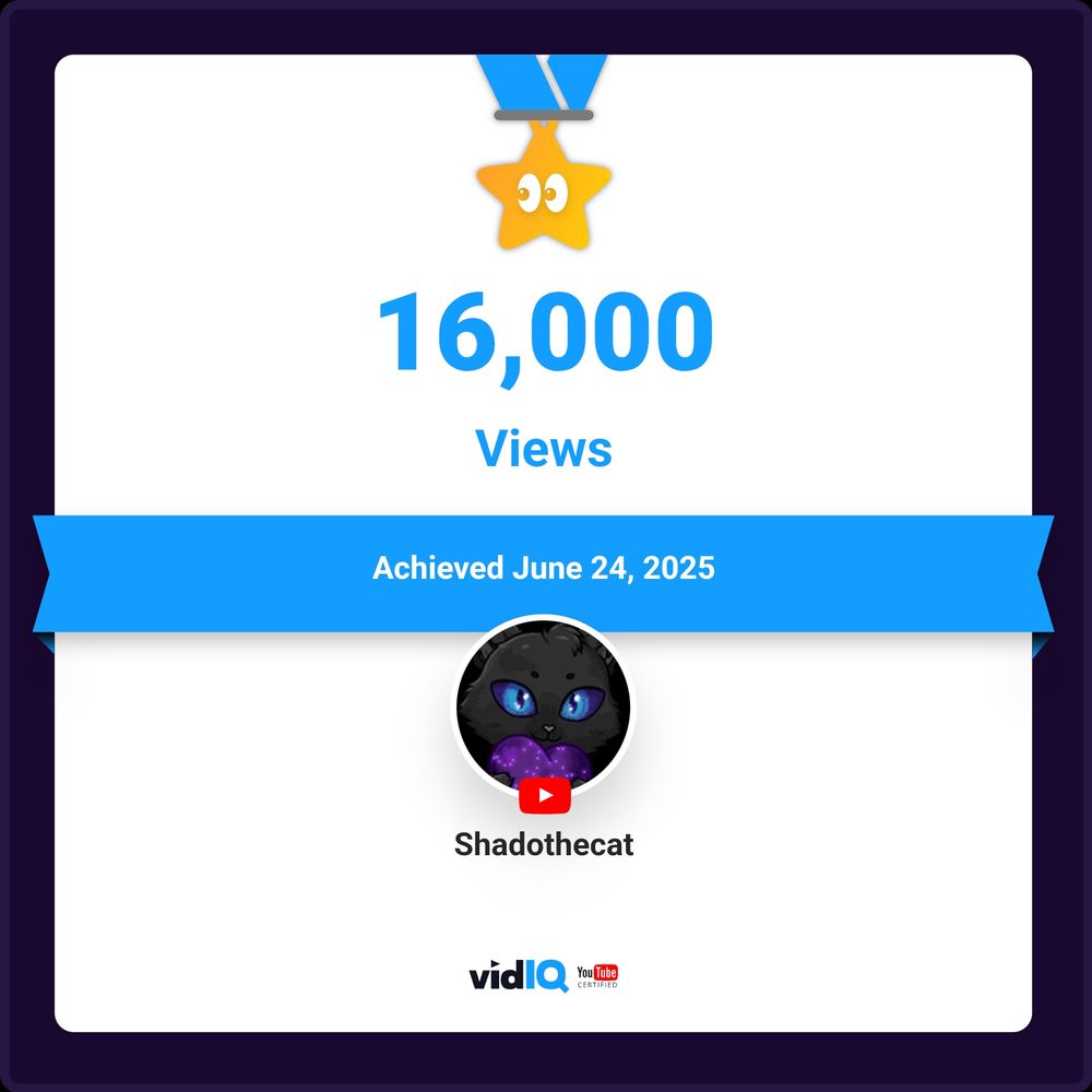 16,000 views on youtube. 