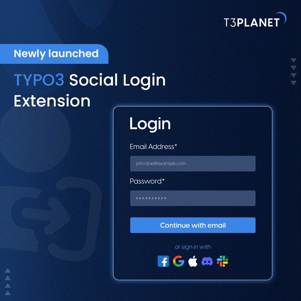 TYPO3 Social Login Extension