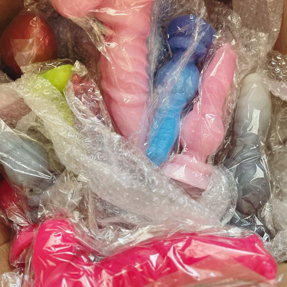 Box of dildos 