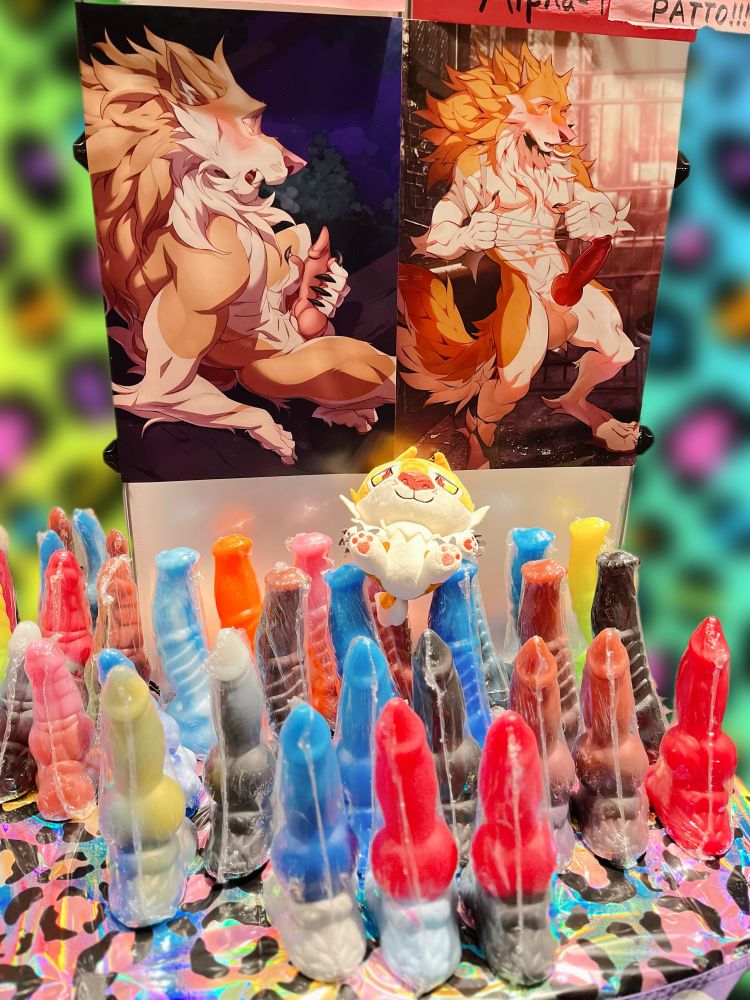 Luca from Alpha-9 dildos and artwork! 