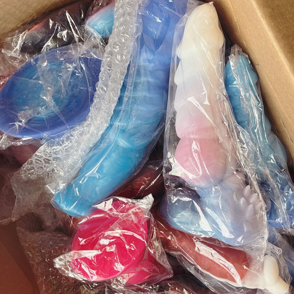 Box of dildos