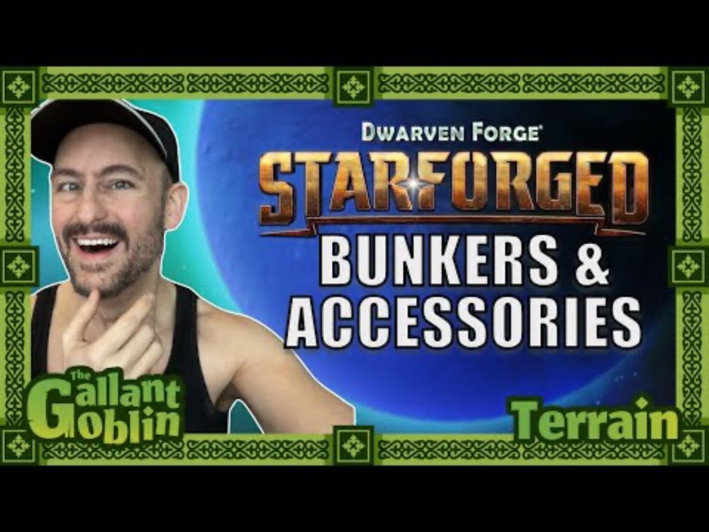 Dwarven Forge - Starforged Bunker and Accessory Sets | Sci-Fi Terrain for TTRPGs and Warhammer