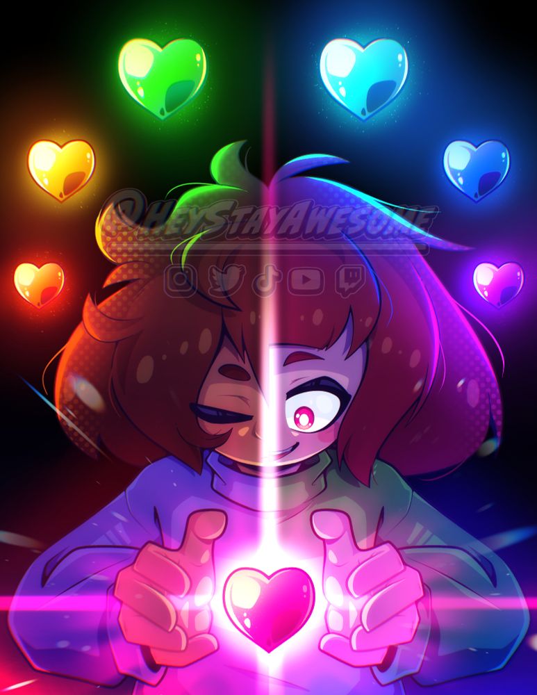 Fanart for Undertale's 9th anniversary 