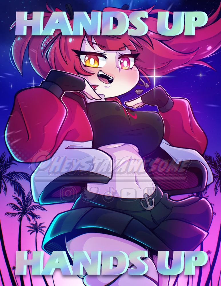 Fanart of the Hololive Vtuber "Houshou Marine"