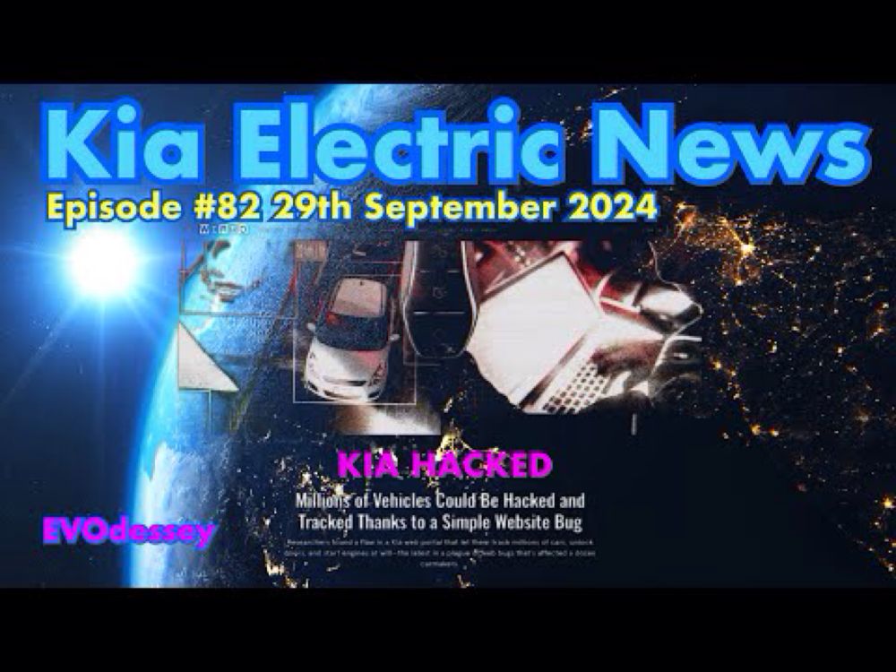 Kia Electric News Episode #82 29th September 2024