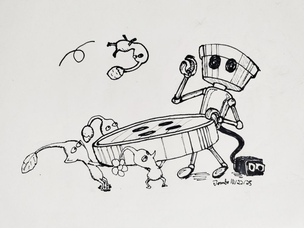Pikmin x Chibi Robo
