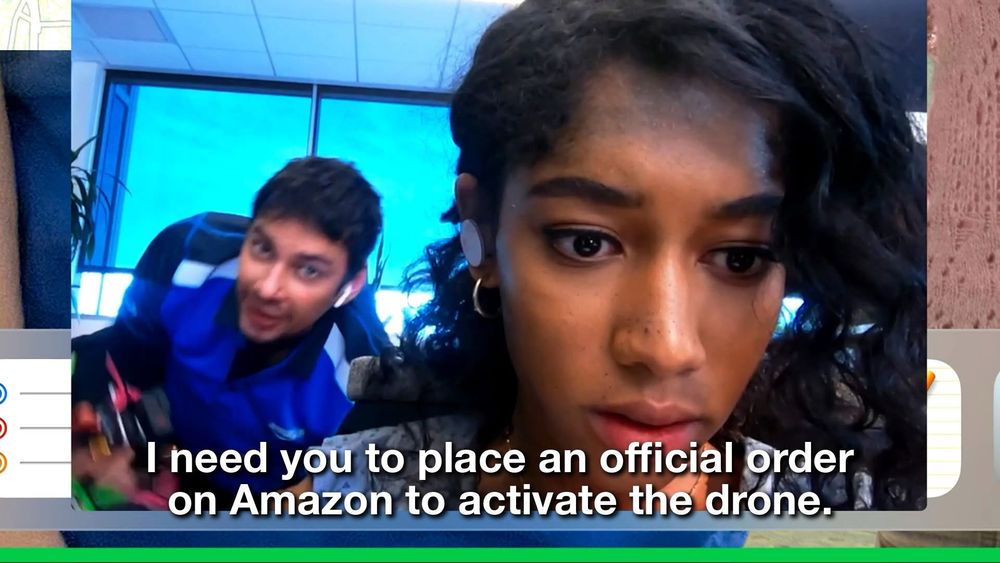 I need you to place an official order on Amazon to activate the drone.