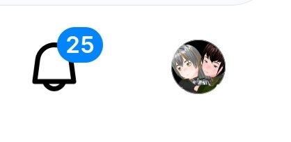 Kelly's bsky showing 25 notifications 