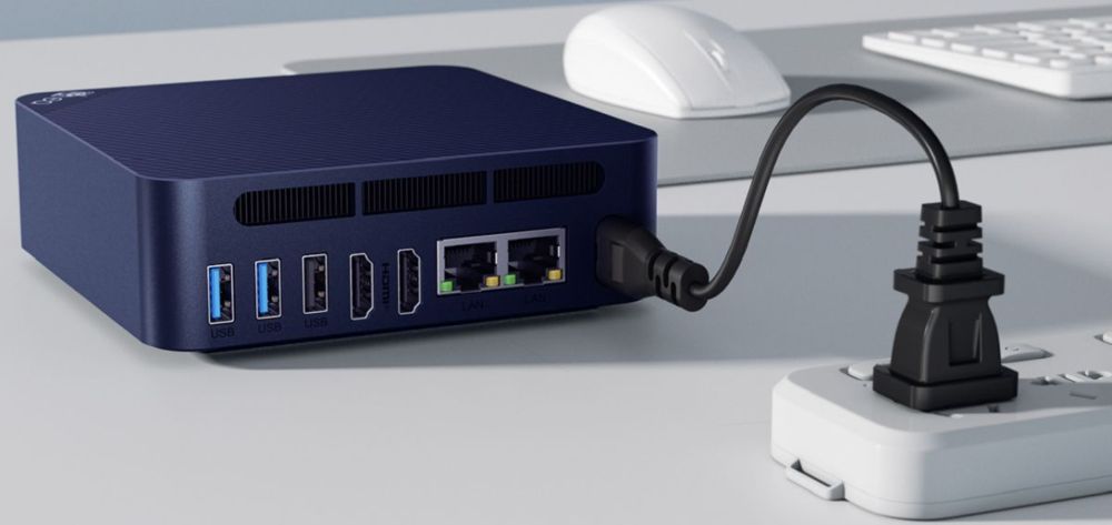 Beelink EQ13 is an Alder Lake-N mini PC with an integrated power supply - Liliputing