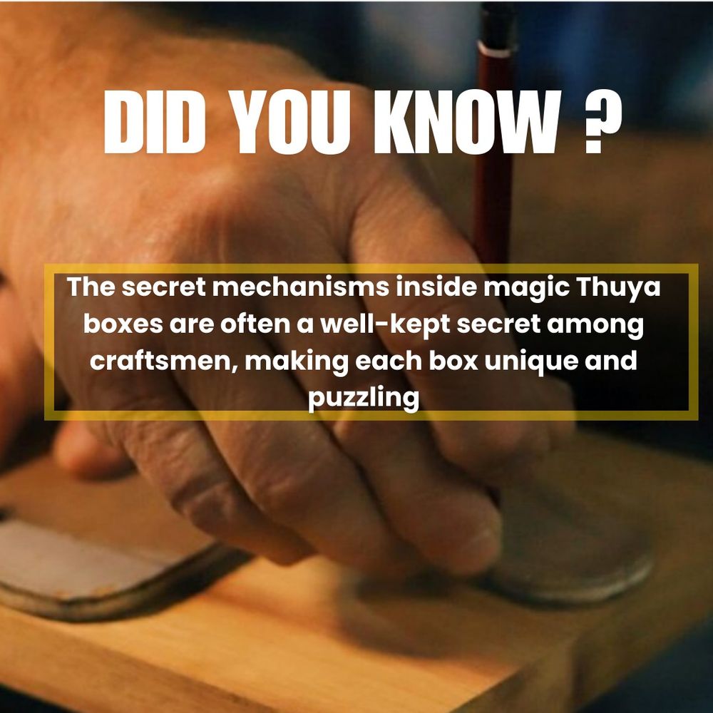 What's the secret mechanism inside the Magic Thuya box?

#artcornershop #RareFinds #HandmadeTreasures #UniqueDecor #OneOfAKind #HomeStyle #ExclusiveCollection #ArtisanCrafted #ShopSmall #DecorGoals…