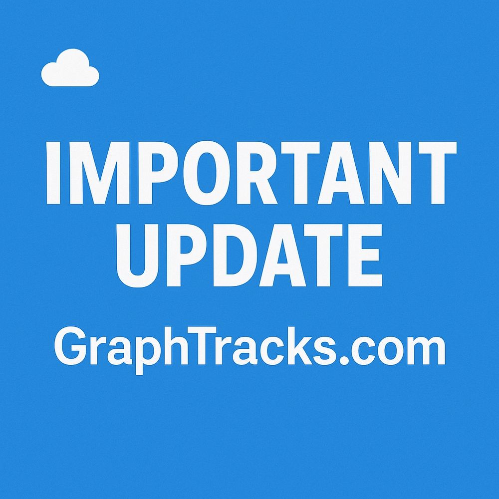 ‼️Important update of GraphTracks!

We’re moving to a freemium subscription model starting 07.2025
We appreciate your feedback. As a thank-you, we offer you free access to our upgraded service for 3 months, followed by a special lifetime discount 50% 🎁 
DM us if interested