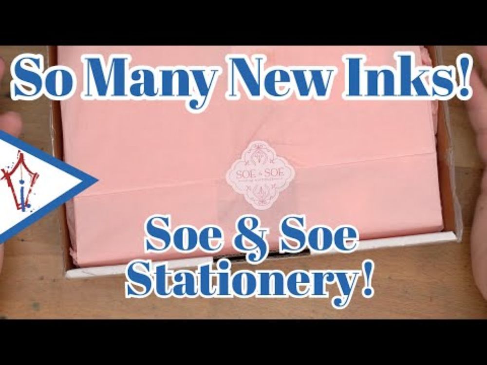 16 New Inks From Australia's Soe & Soe Fine Stationery!