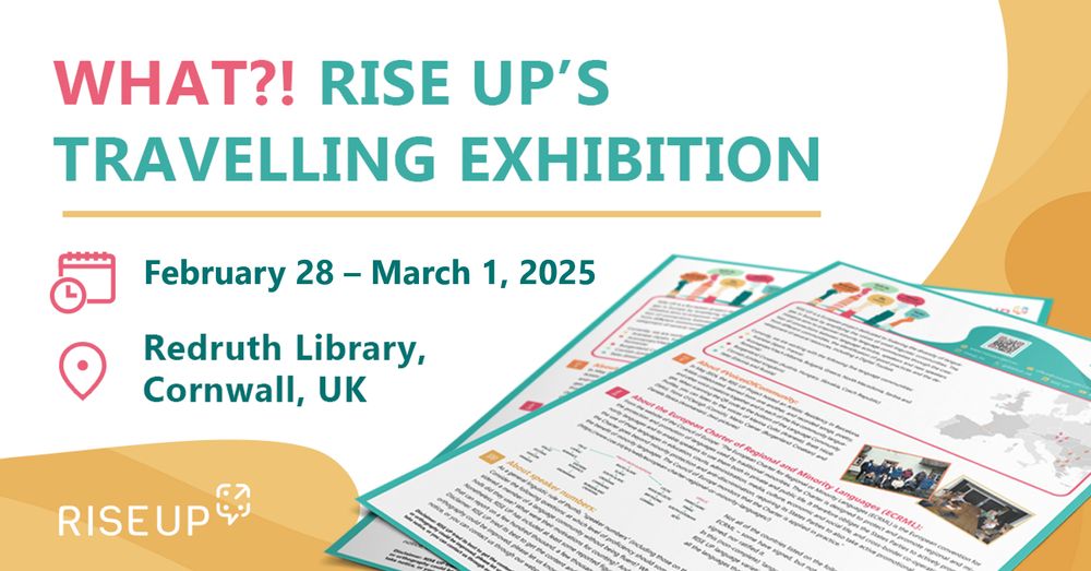 Banner for What?! RISE UP's Travelling Exhibition