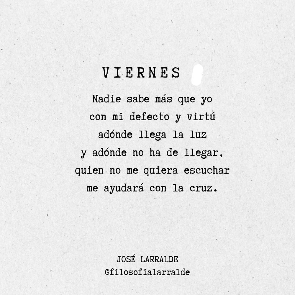 @JoseLarralde
@filosofiaLarralde
