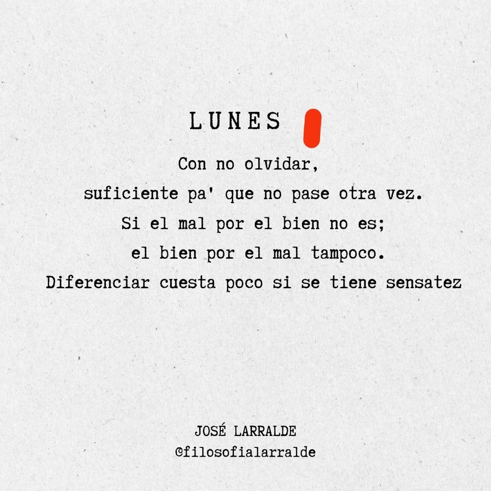 @JoseLarralde
@filosofiaLarralde