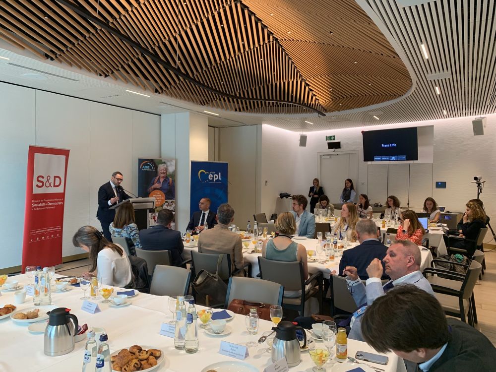 EP policy breakfast organised by the “ #EuropeforAllAges” Interest Group.