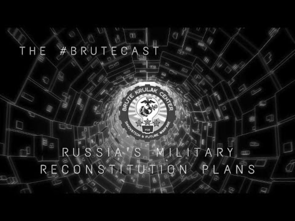 #BruteCast S08 E02 - Russia's Military Reconstruction Plan w/ Dr. Dmitry Gorenburg