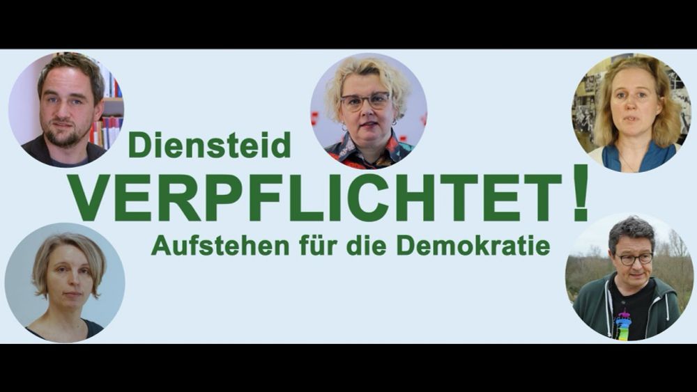 Diensteid Verpflichtet! Aufstehen für die Demokratie