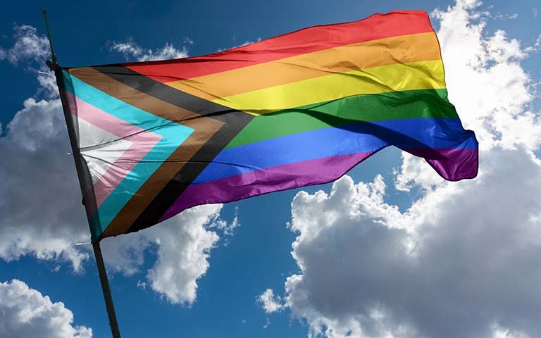 The Pride Progress Flag