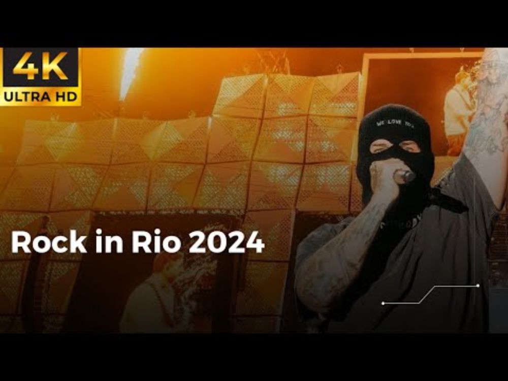 Avenged Sevenfold Rock in Rio 2024 | 4K | Show Legendado PT-BR