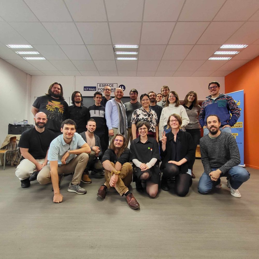 Rencontre entre les membres du Liège Game Lab et l'Expressive Gamelab de l'Université de Lorraine (CREM, Pixel, campus Metz).