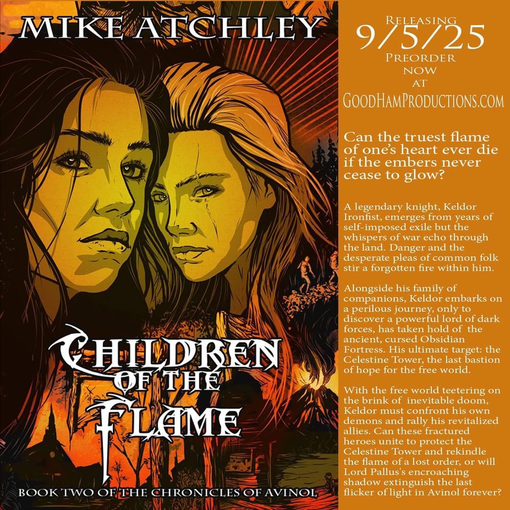 Ad for Children of the Flame releasing Sept 5th 