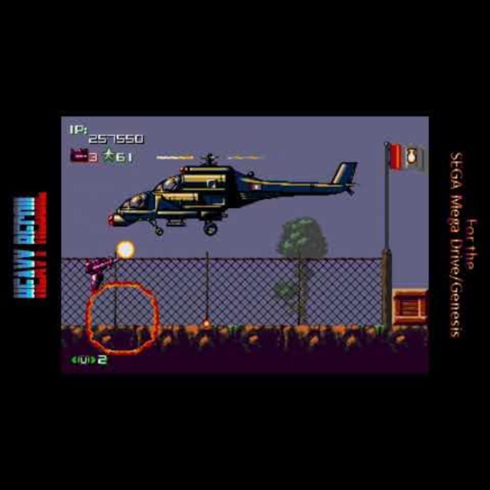 Heavy Recoil - Mega Drive / Genesis - some gameplay