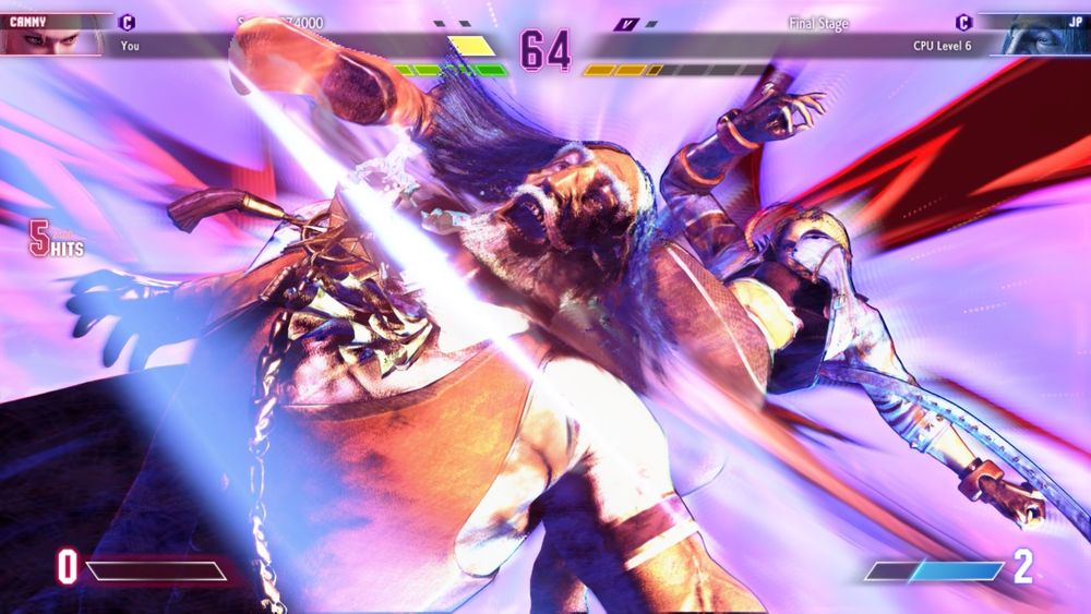 A screenshot of Street Fighter 6