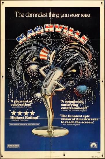Original movie poster for Nashville  (1974) 