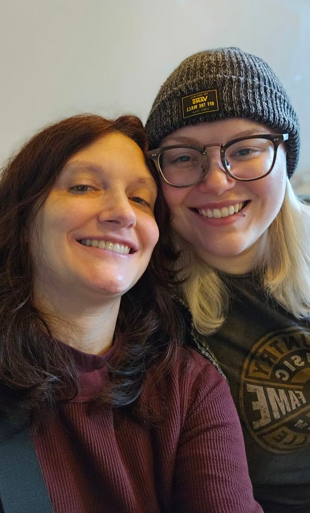 Selfie with my fiancée 