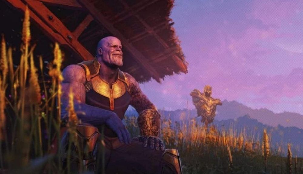 Thanos in the garden