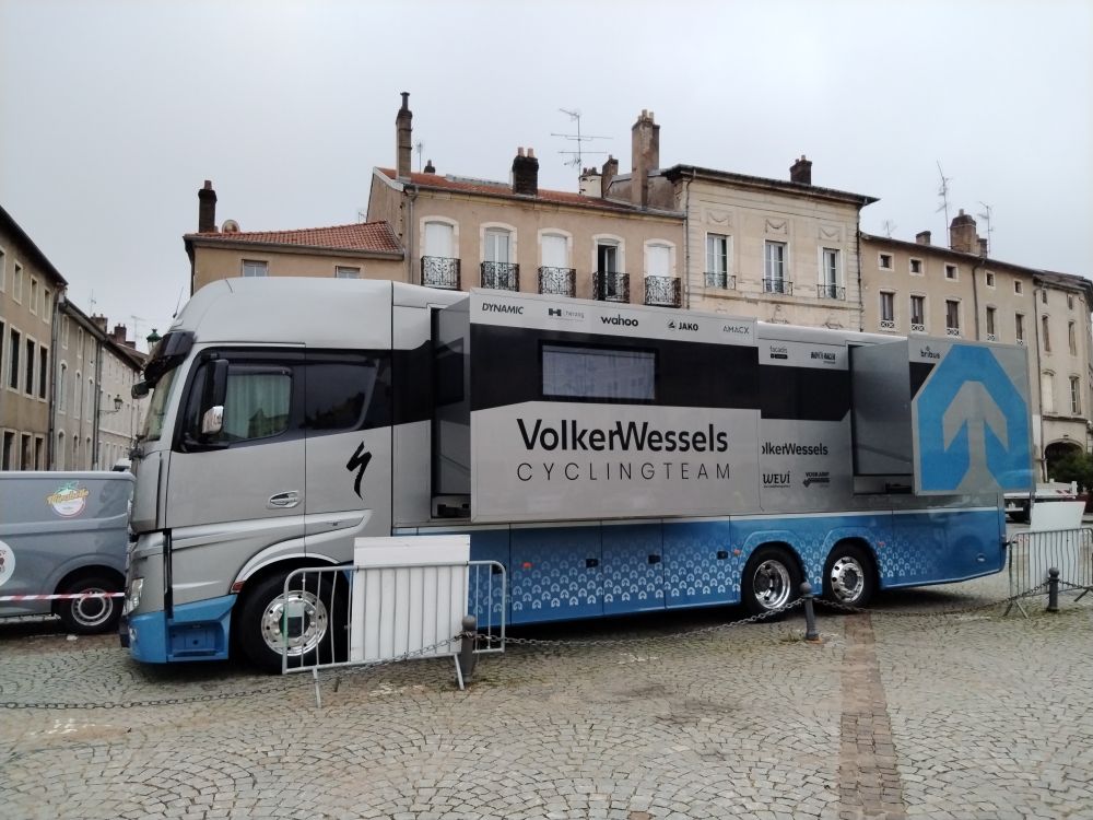 Le camion de la Parkhotel/VolkerWessels 