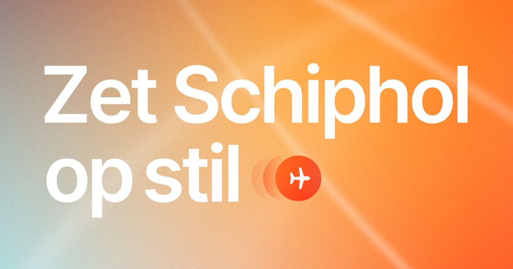 Zet Schiphol op Stil