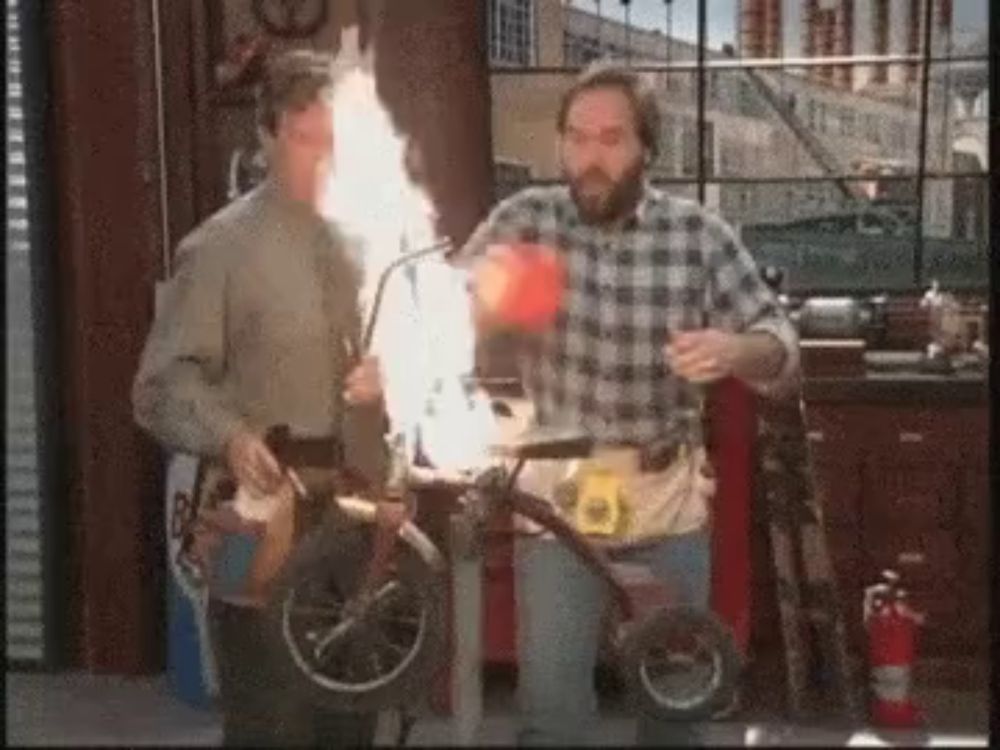 Home Improvement Fire GIF