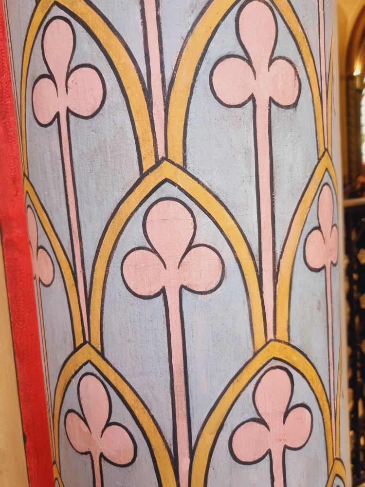 Printed pillar