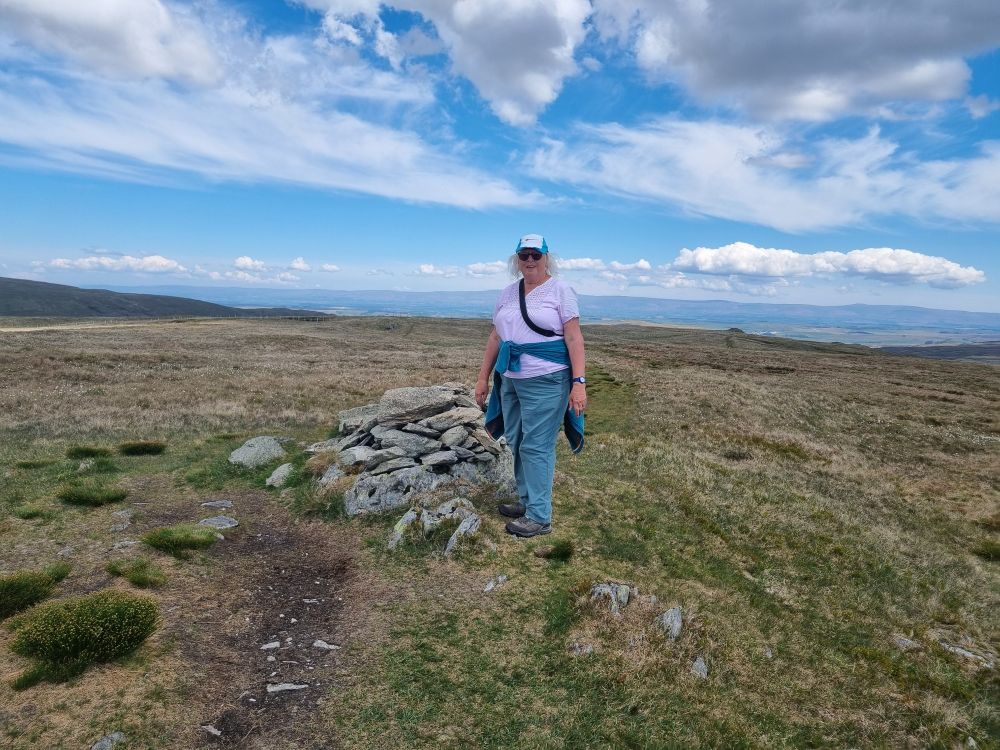 Me on the top of Tarn Crag 