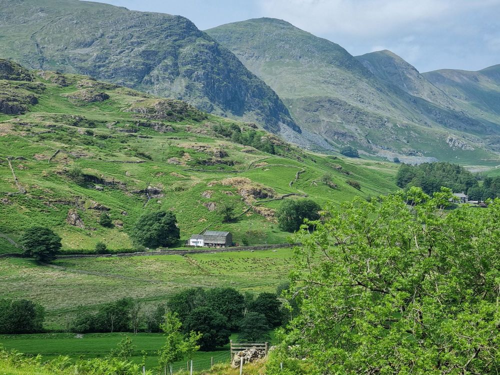 View across the fells