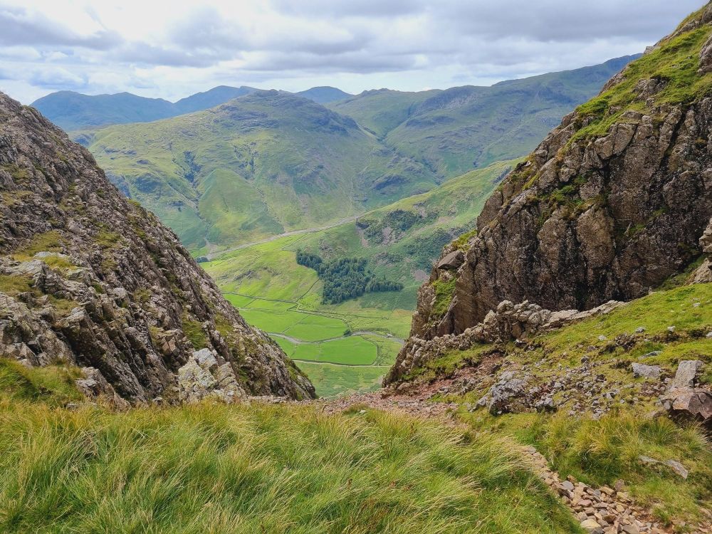 From the ridge between the Pike and Loft Crag 