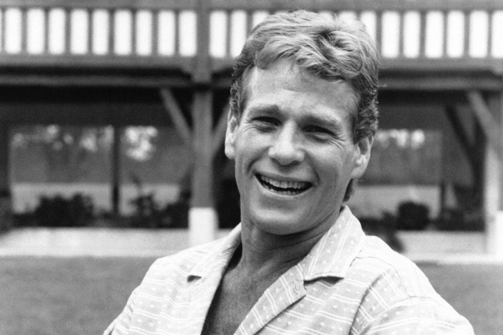Ein Bild des verstorbenen Schauspieler Ryan O'Neal