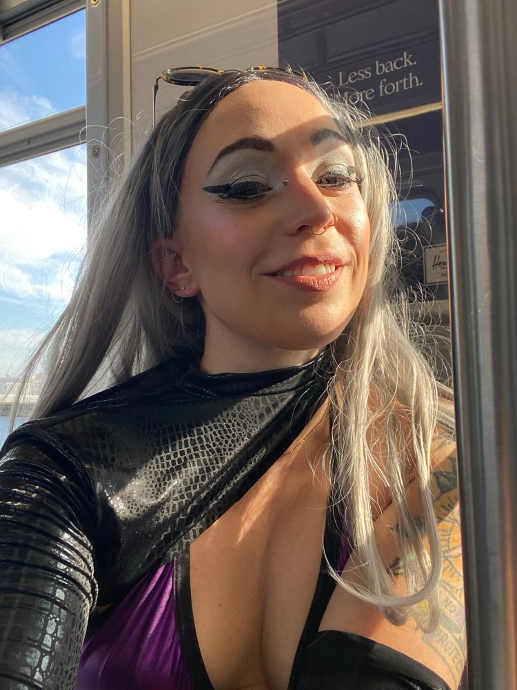 Alyssa, 32, dressed as Rain on Me Gaga