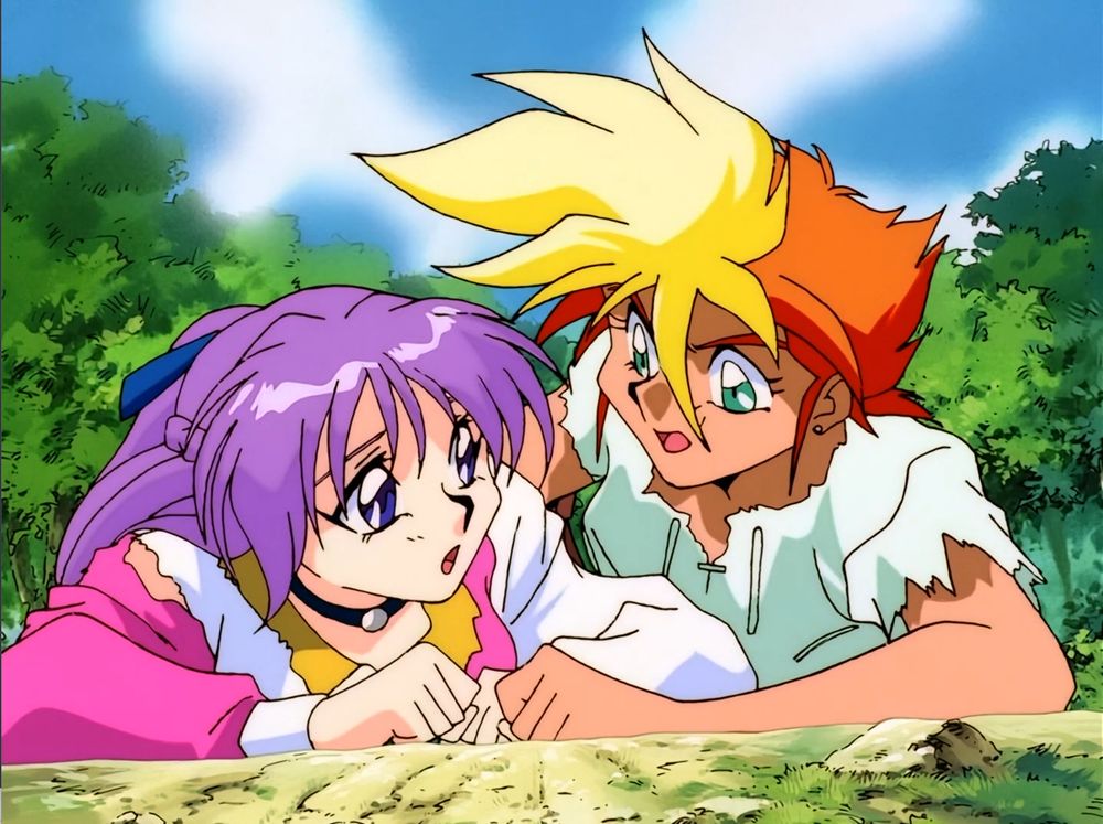 The aftermath of Kei tackling Yuri to the ground