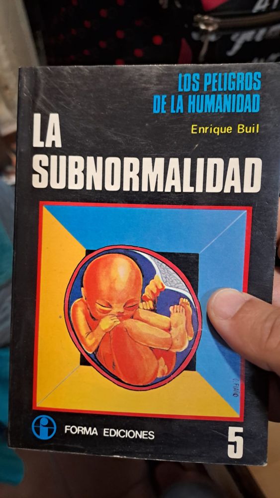 Portada del libro "Los peligros de la humanidad: La subnormalidad"