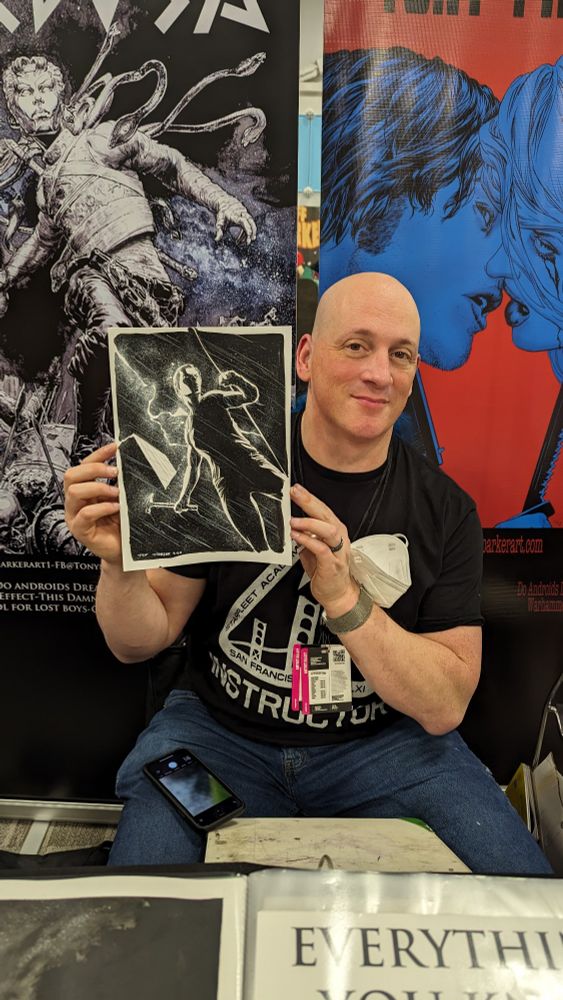 Tony Parker, the artist who did this wonderful Abby.